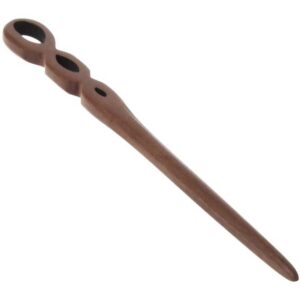 Palillo tradicional para el pelo de madera natural